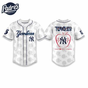 New York Yankees Teacher Night Baseball Jersey 2025 Outfit 1