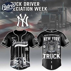 New York Yankees x Nation Truck Driver Baseball Jersey