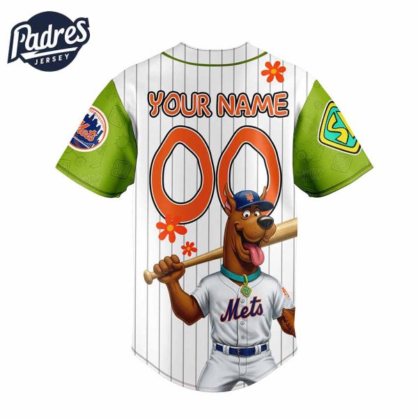 New Yorks Mets MLB x Scooby Doo Personalized Baseball Jersey Outfit 2