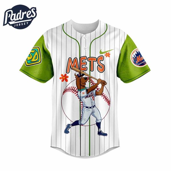 New Yorks Mets MLB x Scooby Doo Personalized Baseball Jersey Outfit 4