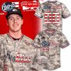 Northern Illinois Huskies Gameday Camo Baseball Jersey