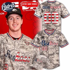 Northern Illinois Huskies Gameday Camo Baseball Jersey