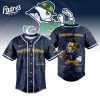 Notre Dame Fighting Irish Football NCAA x Mickey Mouse Personalized Baseball Jersey Outfit 1