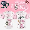 Oakland Athletics MLB x Hello Kitty New Baseball Jersey