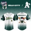 Oakland Athletics MLB x Hello Kitty Night Baseball Jersey Special