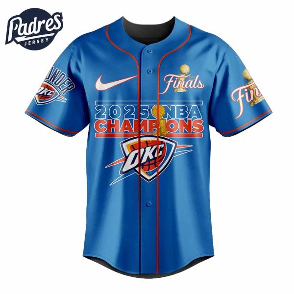 Oklahoma City Thunder NBA x Peanuts Personalized Baseball Jersey For Fans 2