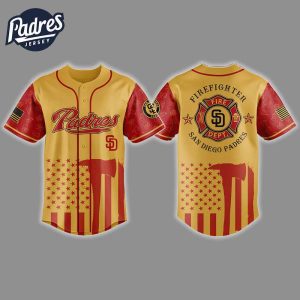 Padres Firefighter Appreciation Night 2025 Baseball Jersey 1