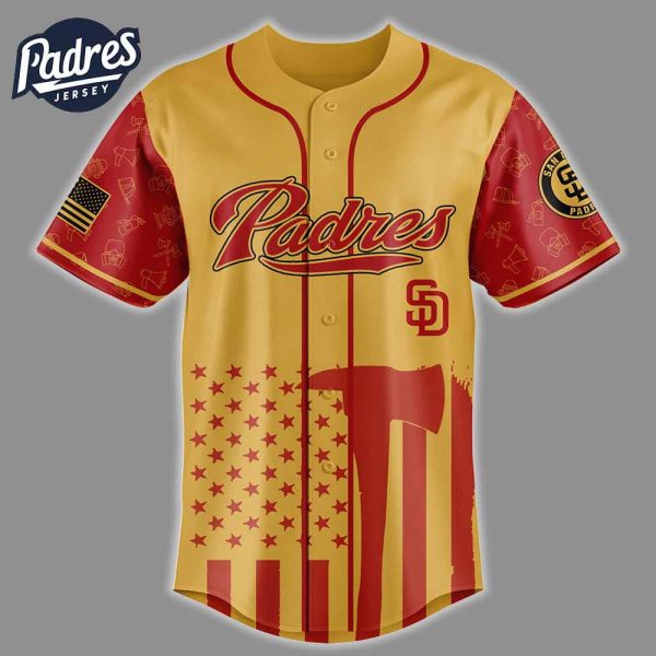 Padres Firefighter Appreciation Night 2025 Baseball Jersey 2