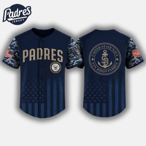 Padres US Navy Appreciation Night 2025 Baseball Jersey 1
