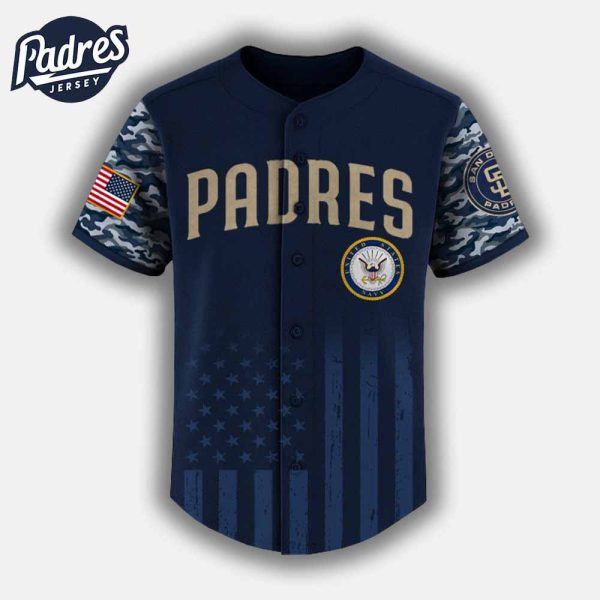 Padres US Navy Appreciation Night 2025 Baseball Jersey 2