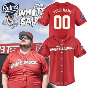 Personalized Rocket City Trash Pandas x Alabama White Sauce Baseball Jersey