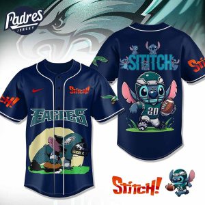 Philadelphia Eagles 49ers NFL x stitch Personalized Baseball Jersey Outfit 1