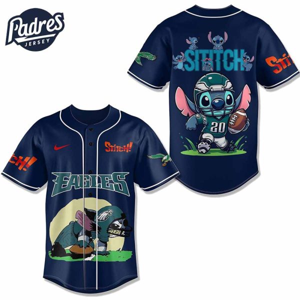 Philadelphia Eagles 49ers NFL x stitch Personalized Baseball Jersey Outfit 3