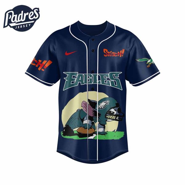 Philadelphia Eagles 49ers NFL x stitch Personalized Baseball Jersey Outfit 4