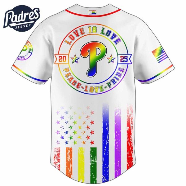 Philadelphia Phillies MLB x Happy Pride Month Baseball Jersey 3