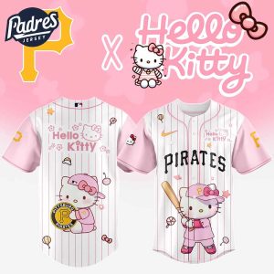 Pittsburgh Pirates MLB x Hello Kitty New Baseball Jersey