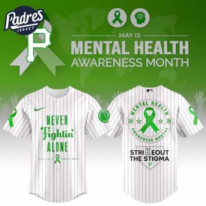 Pittsburgh Pirates MLB x Special Mental Health Awareness Week Baseball Jersey