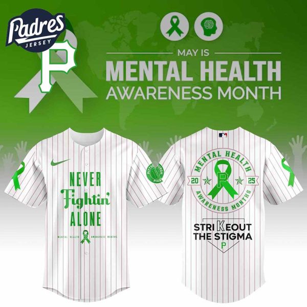 Pittsburgh Pirates MLB x Special Mental Health Awareness Week Baseball Jersey