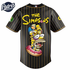 Pittsburgh Pirates MLB x The Simpsons Baseball Jersey Style 1