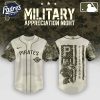 Pittsburgh Pirates x Armed Forces Day Night Baseball Jersey