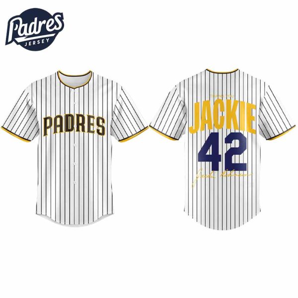 San Diego Padres 2025 Jackie Robinson Day Baseball Jersey 3