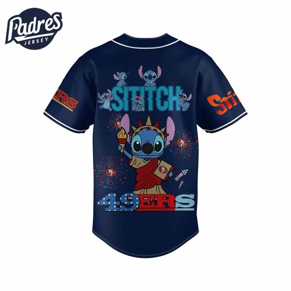 San Francisco 49ers NFL x stitch Personalized Baseball Jersey Outfit 3