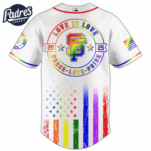 San Francisco Giants MLB x Happy Pride Month Baseball Jersey 2