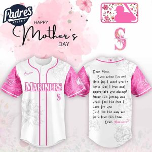 Seattle Mariners MLB x Happy Mothers Day Baseball Jersey