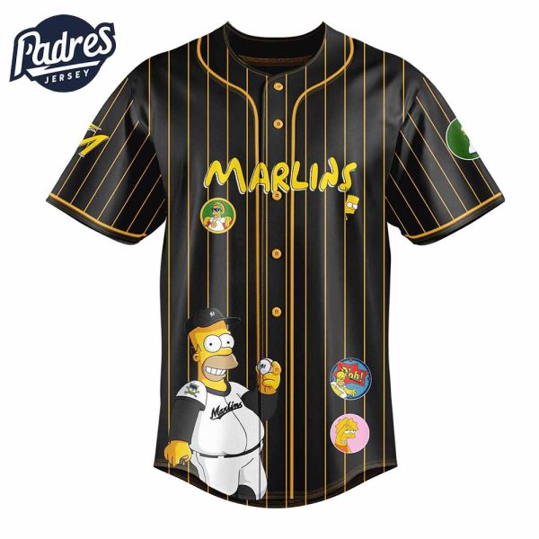 Seattle Mariners MLB x The Simpsons Baseball Jersey Style 3