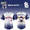 St Louis Cardinals MLB x Hello Kitty Night Baseball Jersey Special