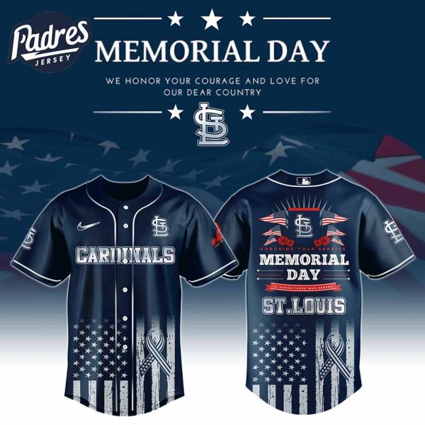 St Louis Cardinals Special Memorial Day Baseball Jersey