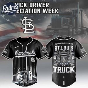 St Louis Cardinals x Nation Truck Driver Baseball Jersey