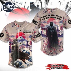 Star Wars Celebration Fear Is The Path To The Dark Side Baseball Jersey