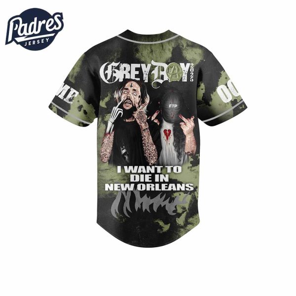 SuicideboyS Tour 2025 Baseball Jersey Gothic Punk Rap Style 2