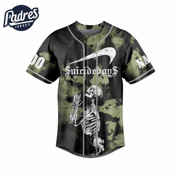 SuicideboyS Tour 2025 Baseball Jersey Gothic Punk Rap Style 3