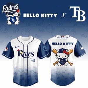 Tampa Bay Rays MLB x Hello Kitty Night Baseball Jersey Special