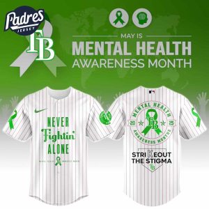 Tampa Bay Rays MLB x Special Mental Health Awareness Week Baseball Jersey
