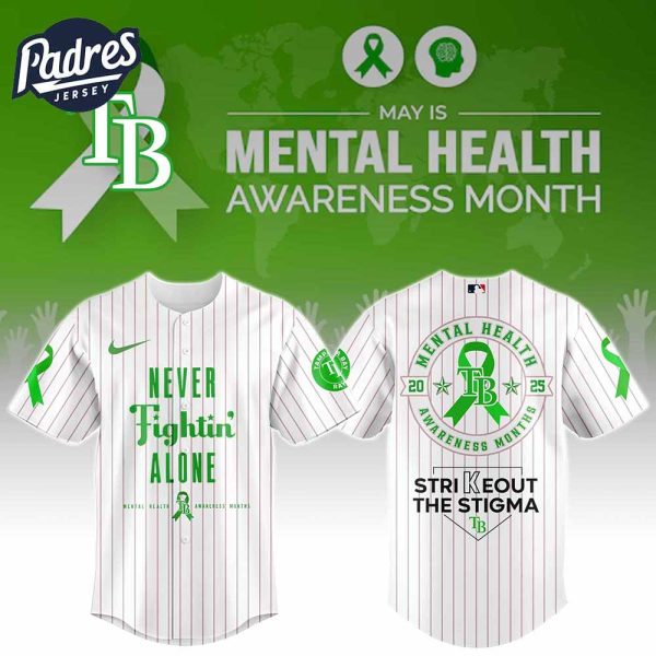Tampa Bay Rays MLB x Special Mental Health Awareness Week Baseball Jersey