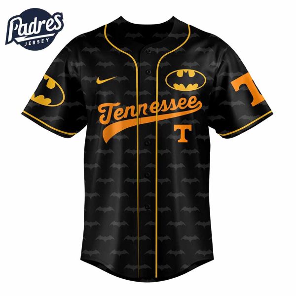 Tennessee Volunteers NCAA x Batman Personalized Baseball Jersey Outfit 3