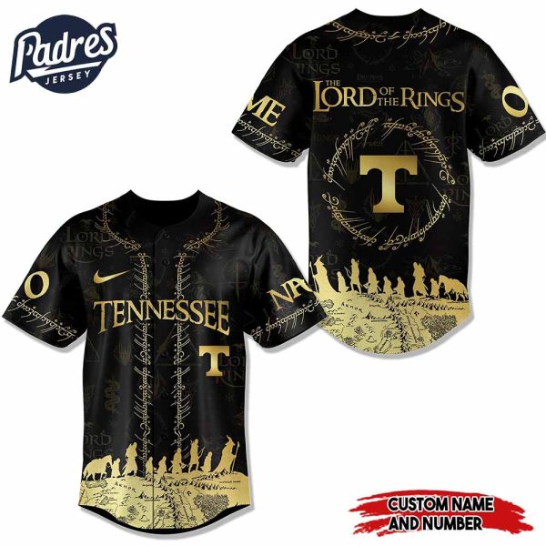 Tennessee Volunteers NCAA x The Lord Of The Rings Personalized Baseball Jersey Outfit 2