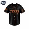 Texas Longhorns NCAA x Star Wars Night Personalized Baseball Jersey Outfit 2