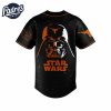 Texas Longhorns NCAA x Star Wars Night Personalized Baseball Jersey Outfit 3