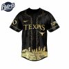 Texas Longhorns NCAA x The Lord Of The Rings Personalized Baseball Jersey Outfit 2
