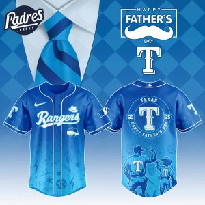 Texas Rangers MLB x Fathers Day Baseball Jersey