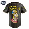 Texas Rangers MLB x The Simpsons Baseball Jersey Style 1