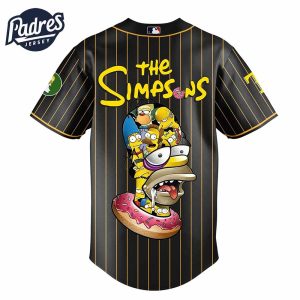 Texas Rangers MLB x The Simpsons Baseball Jersey Style 1