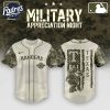 Texas Rangers x Armed Forces Day Night Baseball Jersey