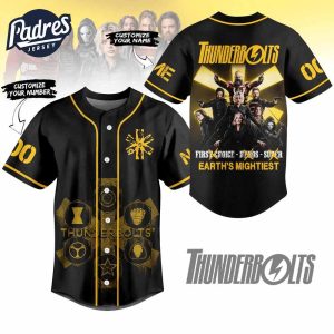 Thunderbolts Earths Mightiest Baseball Jersey