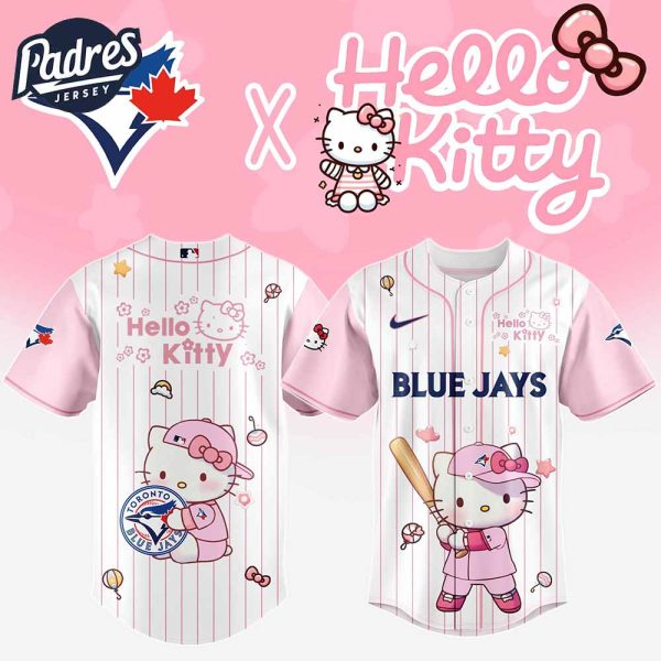 Toronto Blue Jays MLB x Hello Kitty New Baseball Jersey