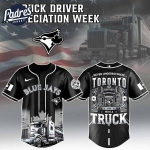Toronto Blue Jays x Nation Truck Driver Baseball Jersey